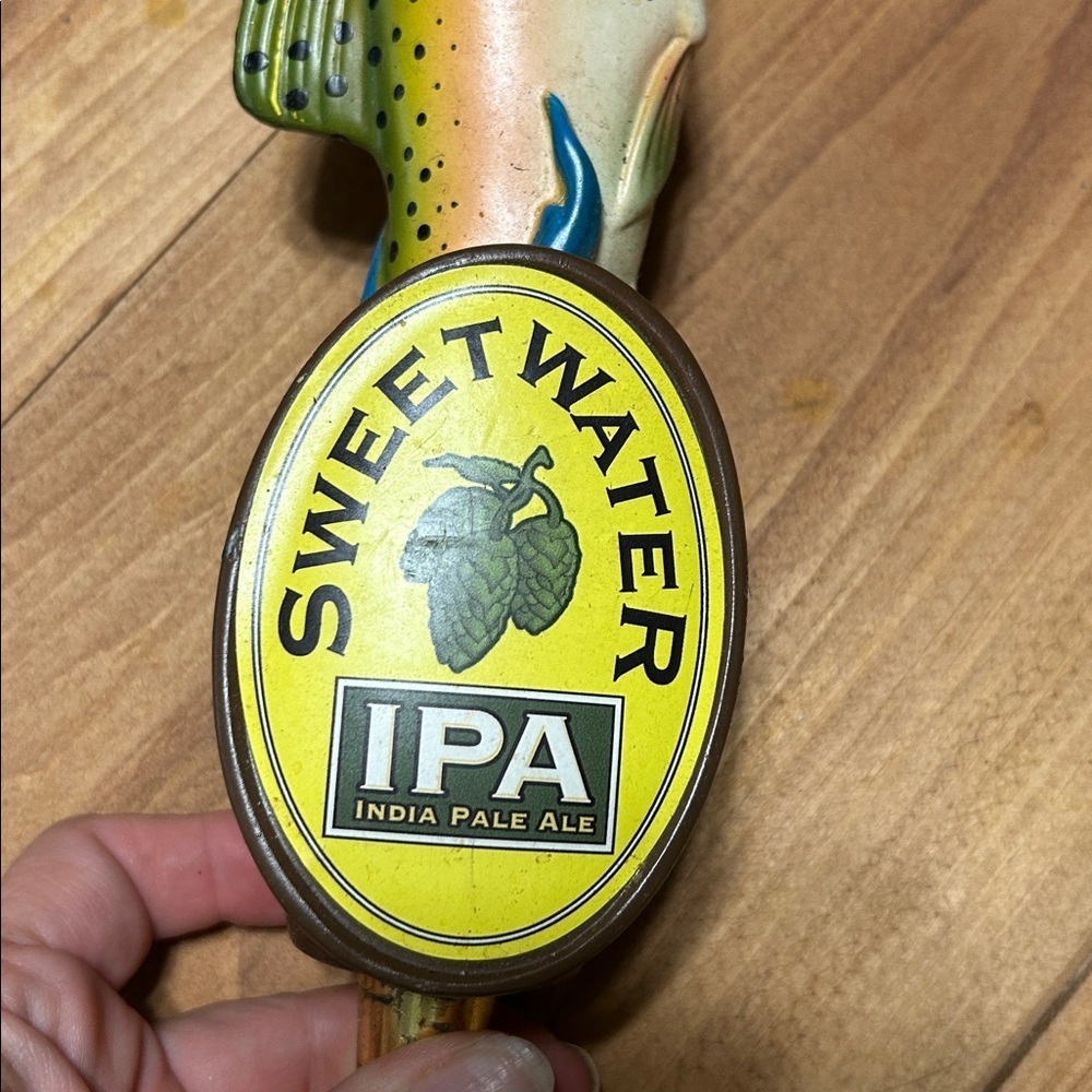 SweetWater IPA Fish Beer Tap Handle - Picture 2 of 7